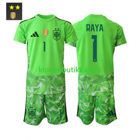 Spania David Raya 1 Keeper Barn Tredje Fotballdrakt 2026/27 Kortermet Spania David Raya 1 Keeper Barn Tredje Fotballdrakt 2026/27 Kortermet